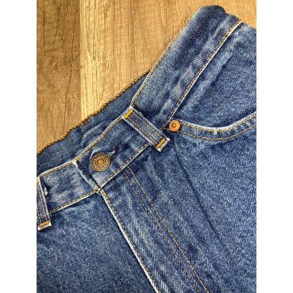 Vtg Levis 698 Orange Tab Jeans Womens 12 (Fits 26x30.5) High Rise Mom USA 90s - Picture 6 of 10